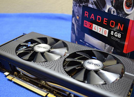 Видеокарта AMD Radeon rx 470 8gb